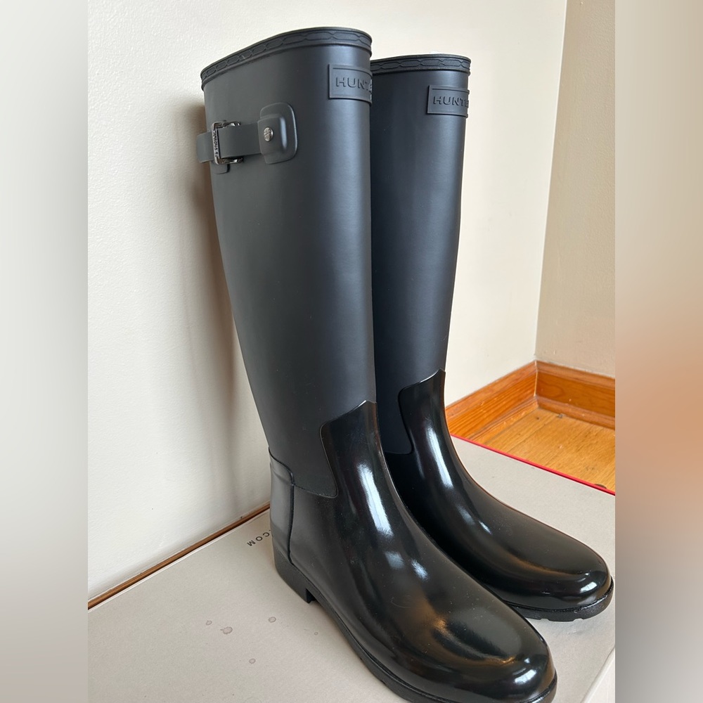 Black Hunter Boots